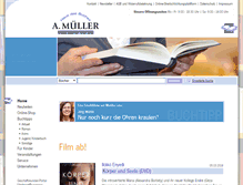 Tablet Screenshot of buch-mueller.de